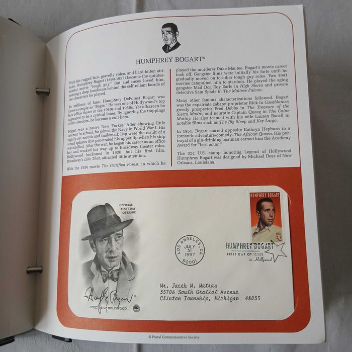 Zbiór FDC z Postal Commemorative Society