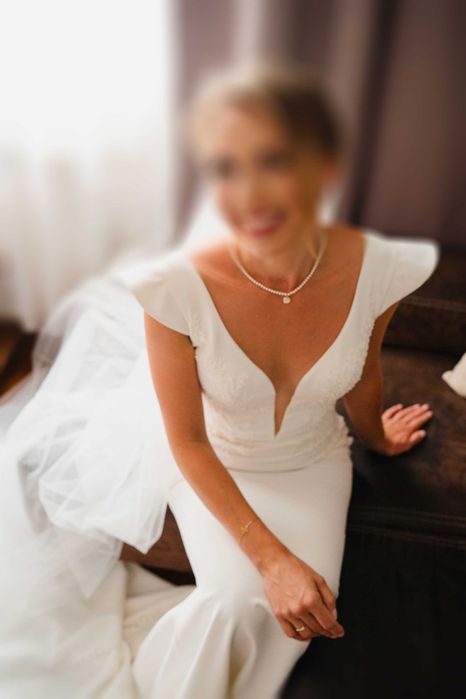 Sprzedam Elegancką Suknię Ślubną firmy KATY CORSO model LOREN
