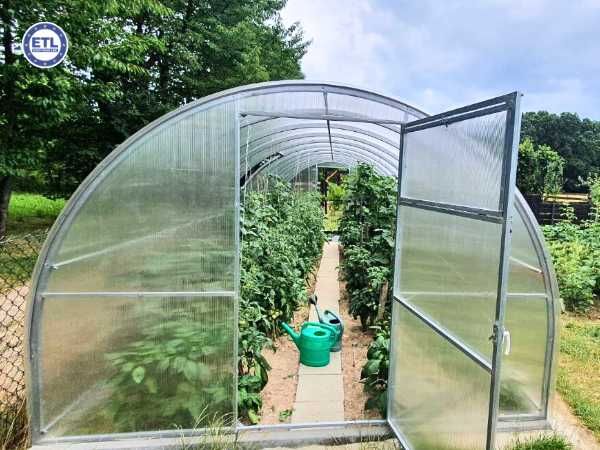 Szklarnia Tunel ogrodowy 3x4 3x6 3x8 Profil 40x20 Poliwęglan 4 / 6mm