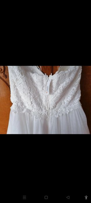 Suknia ślubna biała