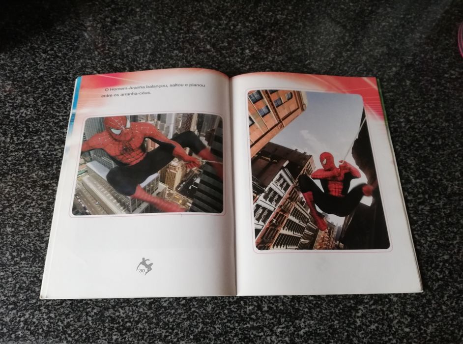 Livro Homem Aranha Movie 1 Álbum Filme