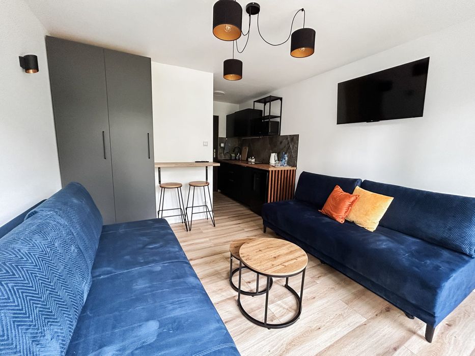 Apartamenty z balkonem, pokoje, Okuninka