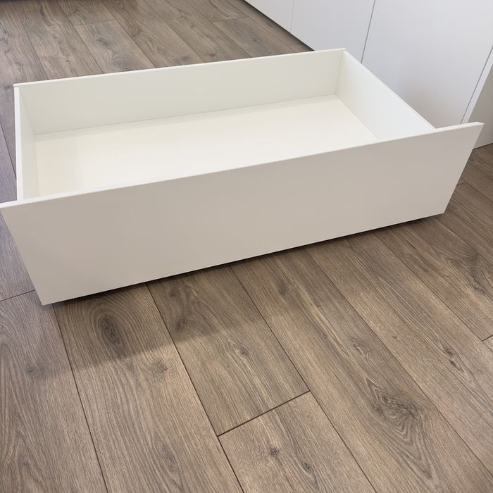 2 Caixas de arrumação para cama MALM / gavetão