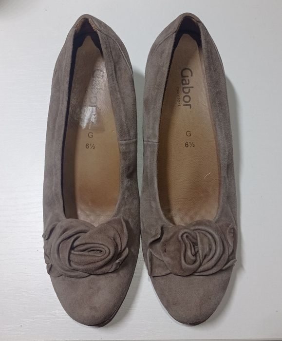 Туфлі Gabor натуральний замш