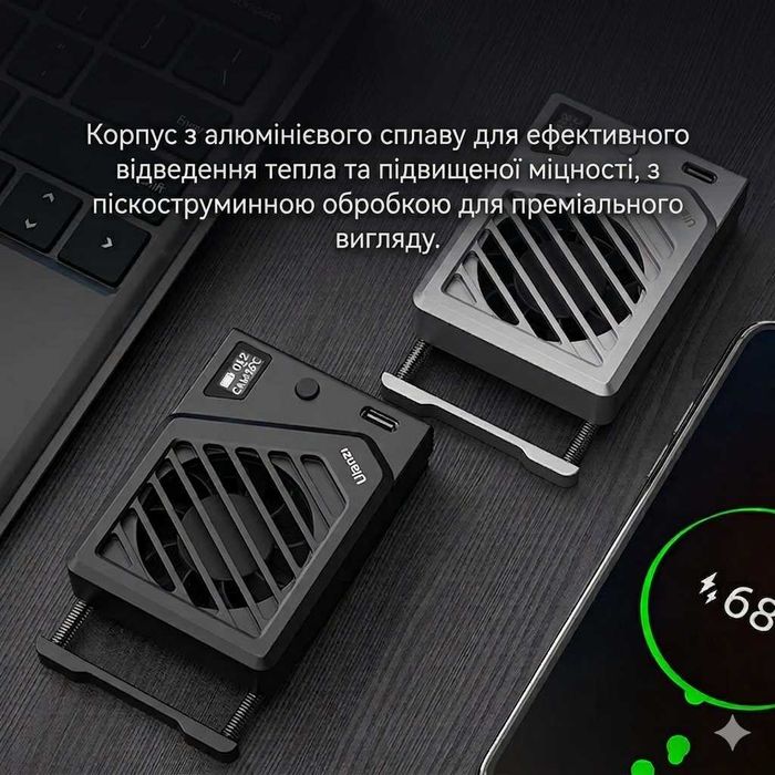 З гарантією ‼️ Ulanzi CA25-B – кулер для камери Sony/Canon/FUJIFILM/Nikon