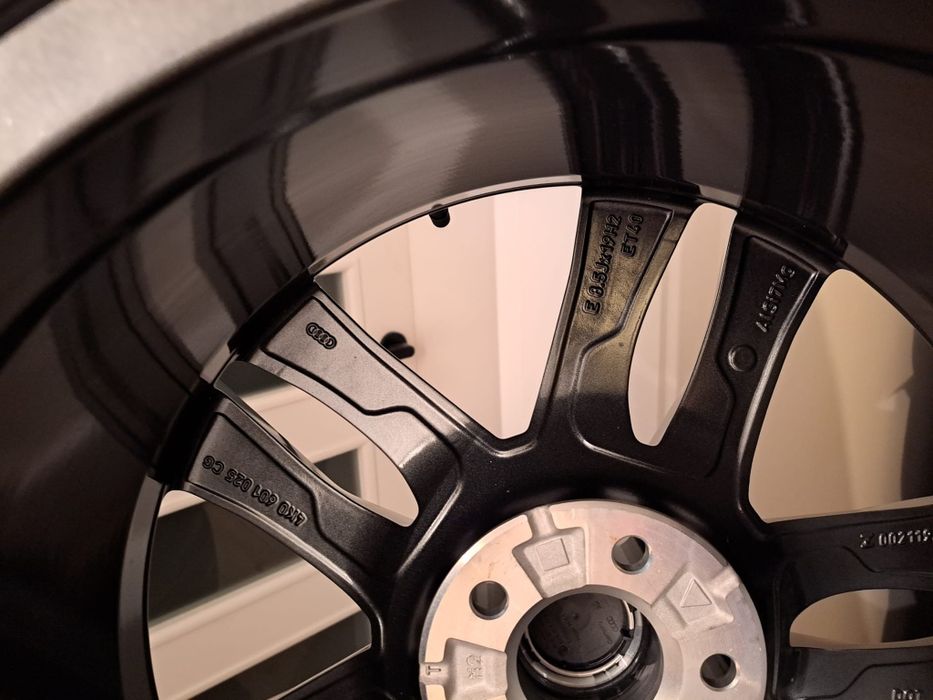 NOWE Felgi 19 Koła Audi A6 C8 C9 C7 4K0 ET40 8,5J 5x112 Bridgestone 2025r
