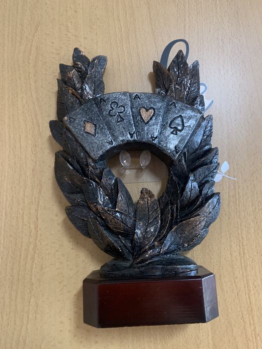 Troféu carteado / baralho / cartas64751900911619122