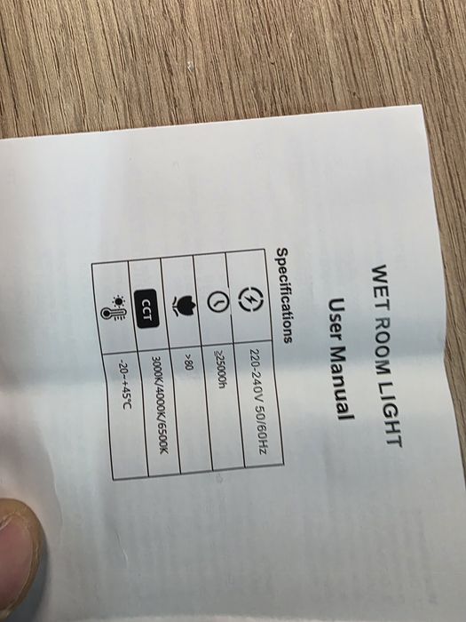 Hermetyczna lampa LED 145 cm