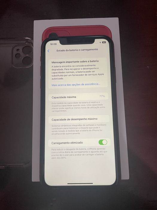 Iphone 11 128Gb vermelho