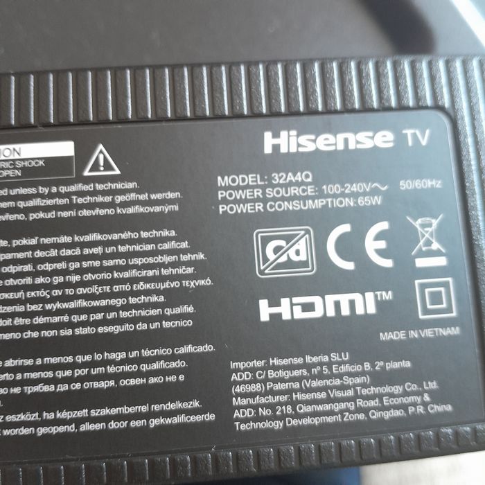 Lcd Hisense 32A4Q