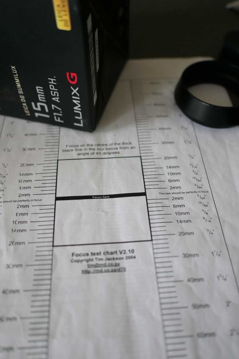 Panasonic Micro 4/3 Lens 15 мм f/1.7 ASPH.