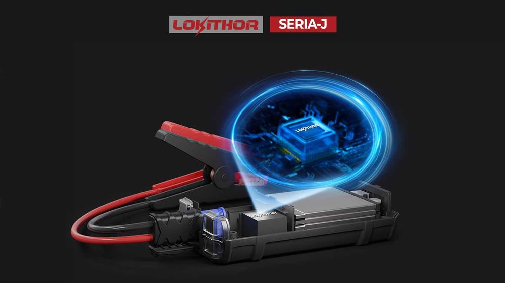 3w1 Jump Starter Booster Rozruch Latarka LED 2000A 12V Lokithor J400