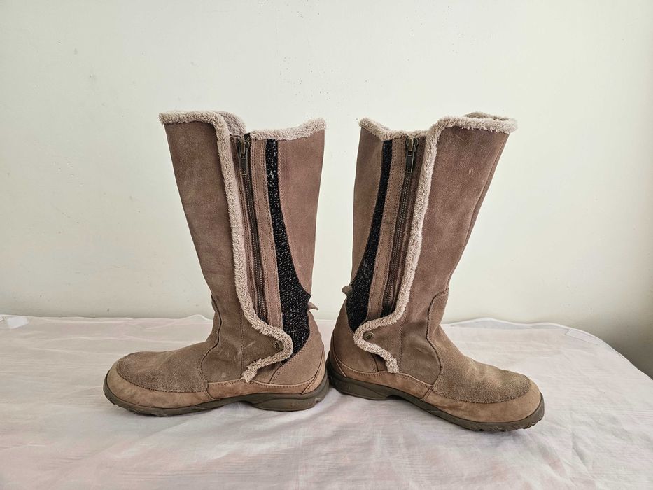 Buty kozaki skórzane Salomon r. 36 wkł 22,5 cm