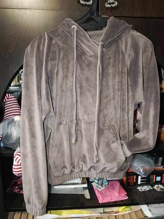 Спортивный Велюровый костюм р 140