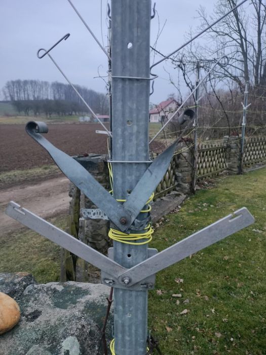 Słupki do malin, winogron, ogrodzeń