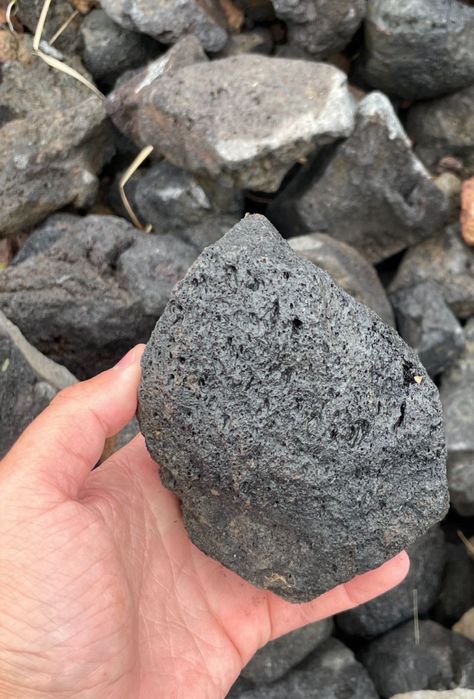 CZARNA LAWA WULKANICZNA Skała Akwarium Volcano Rock Lava Stone Malawi