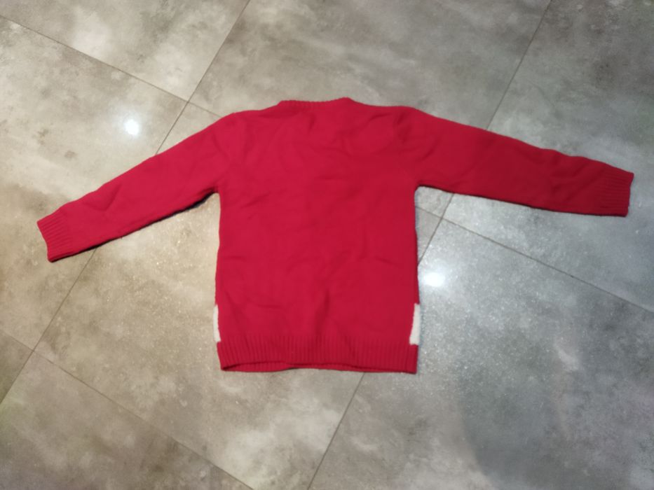 Sweterek świąteczny Bałwanek r. 134-140cm