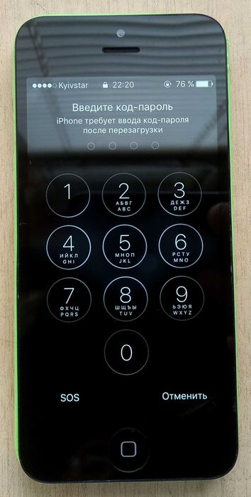 Телефончик (iphone 5c, 16 Гб, аккум. 89%). Возм. обмен.