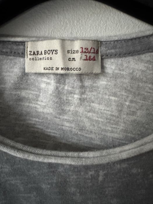 T-shirt cekiny - czaszka_ZARA_164