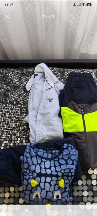 Saco roupa menino 9-10 anos