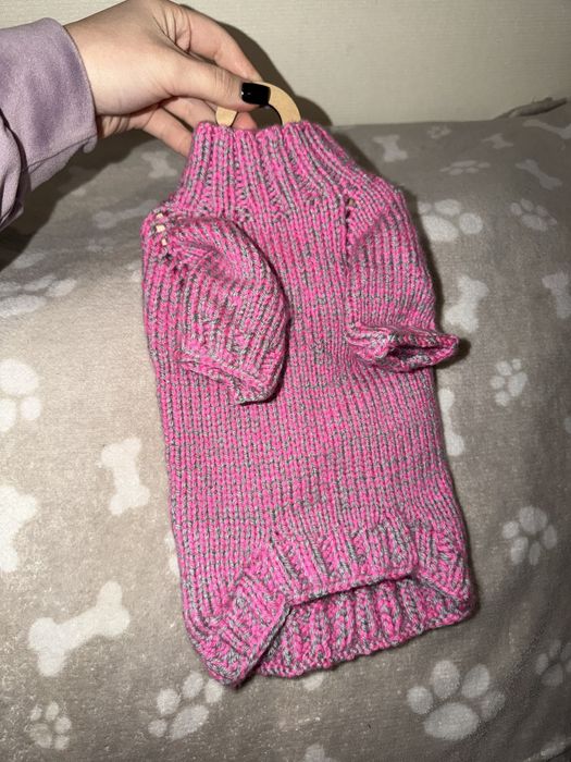 Вязаные  кофты для собак