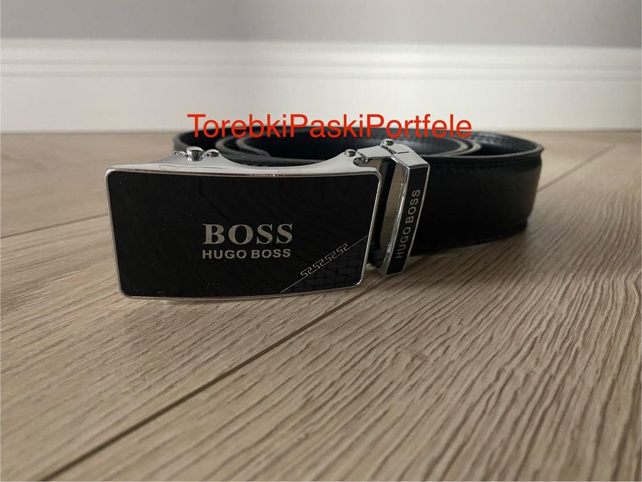 Nowy zestaw Hugo Boss , pasek + portfel.