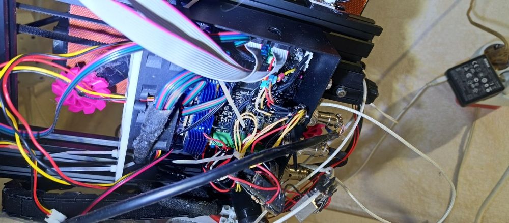 TEVO Tarantula Pro 3д принтер куча модификаций і