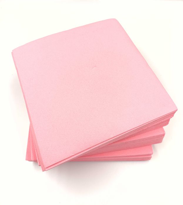 Serwetki stołowe 40x40 cm różowe 50 sztuk