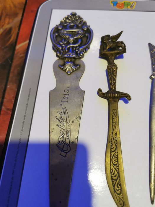 Lote de abre cartas vintage