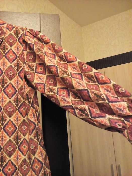 Модная блуза с пышными рукавами Geisha р.48 85% вискоза