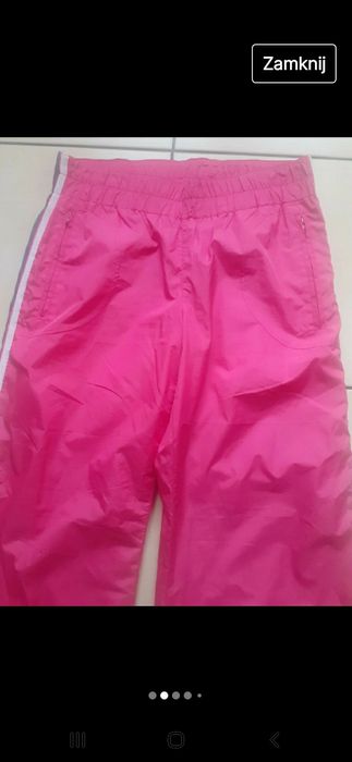 Spodnie dresowe dzwony roz.M Reporter