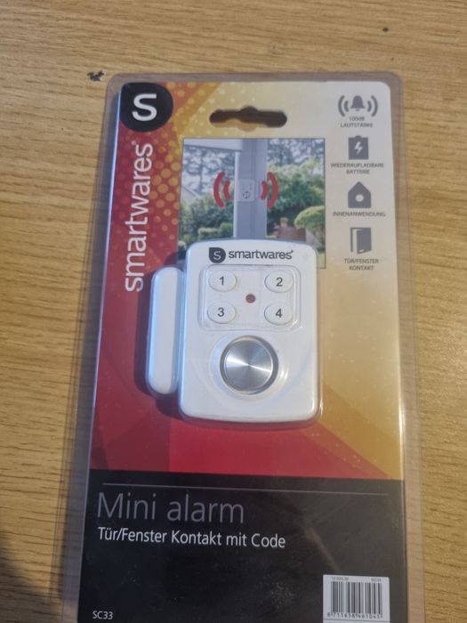 Alarm czujnik czujka sygnalizator otwarcia drzwi okna