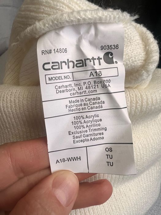 Шапка carhartt унісекс — zdjęcie 3
