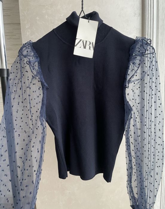 Блузка кофта свитер сорочка зара zara