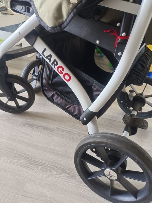 Wózek 3w1 Largo zielony oliwka