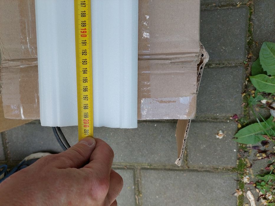 Sztukateria  12 szt nowa wys 11 cm