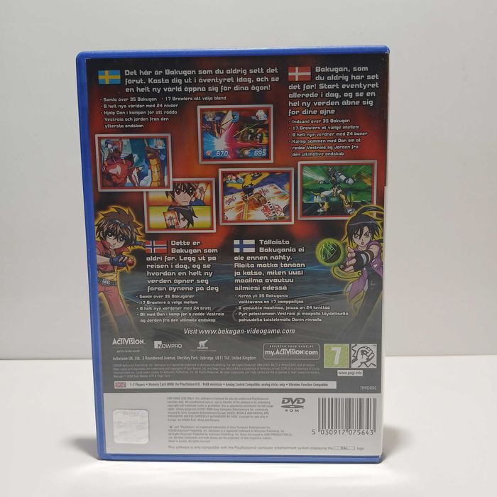 Ps 2 - Bakugan: Battle Brawlers
