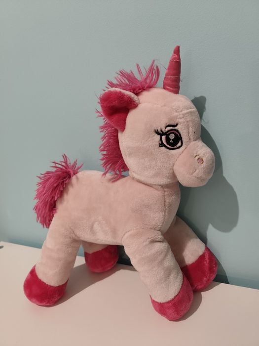 Jednorożec Unicorn - ZESTAW maskotka popit gra zręcznościowa