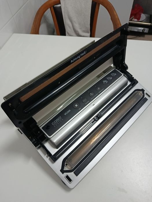 Máquina de Selar a Vácuo Caso VC200 | Prateado