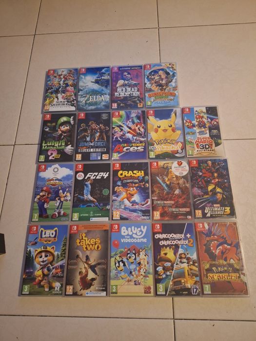 Jogos nintendo switch completos