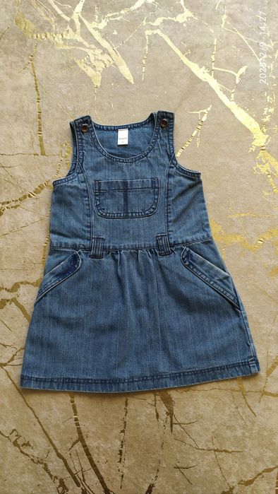 Sukienka jeansowa dla dziewczynki, r. 92, Avanti