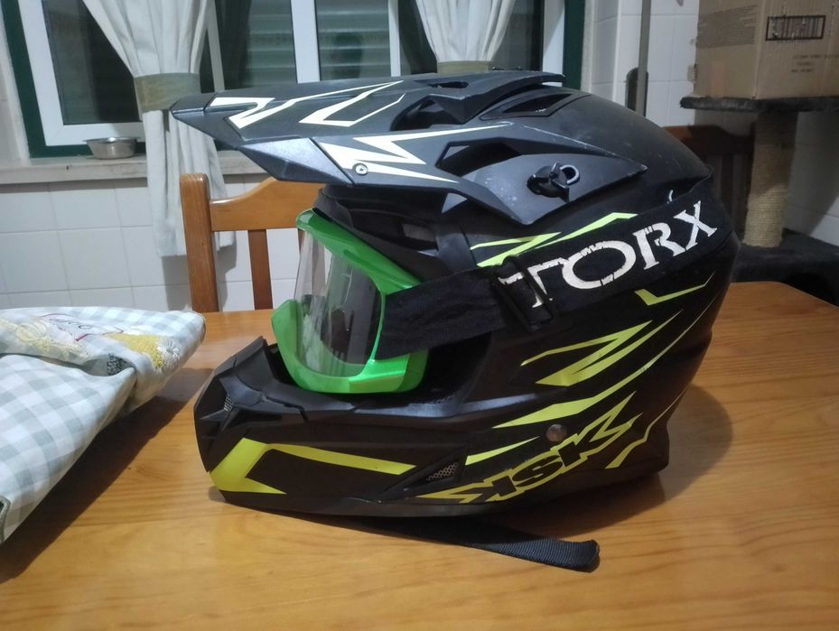 Capacete enduro motocross L