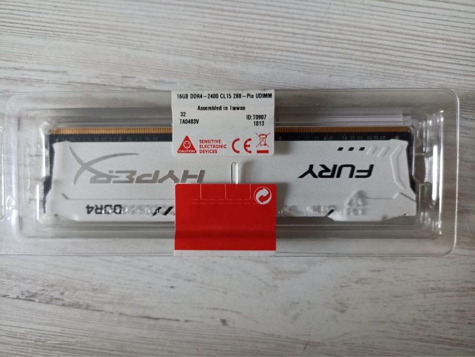 Оперативная память HyperX Fury DDR4 16 GB 2400 MHz