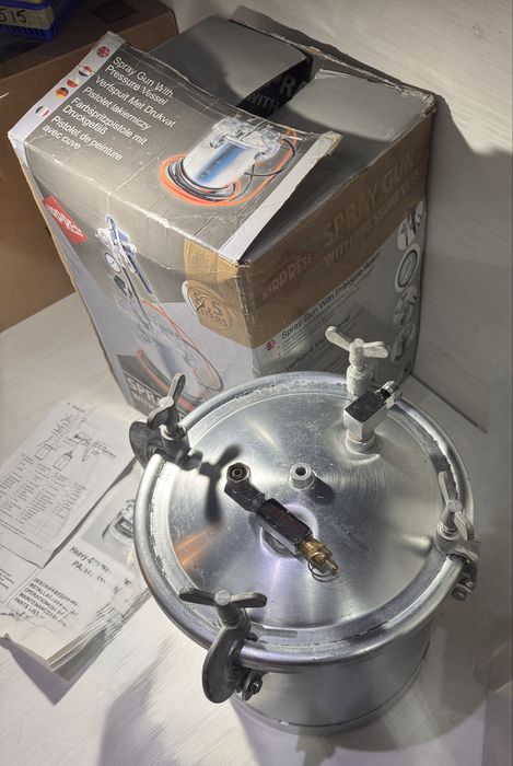 *Agregat malarski 8.5 l 5.5 bar dysza 2 mm+pistolet- Stówka Grudziądz*