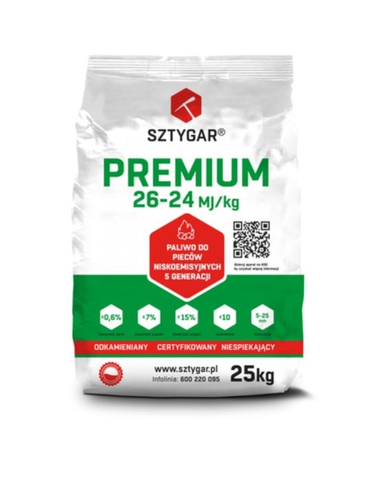 Węgiel Groszek SZTYGAR PREMIUM workowany