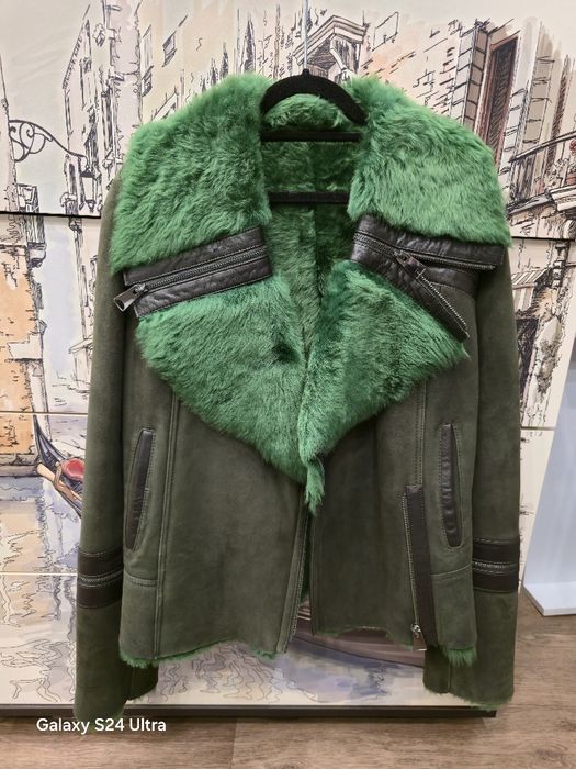 Дублянка Дубленка натуральна з натуральним хутром XS/S