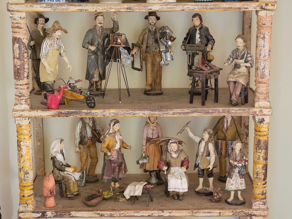 Estatueta de barro – sapateiro