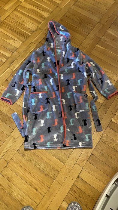 Szlafrok w kotki Italian Fasion