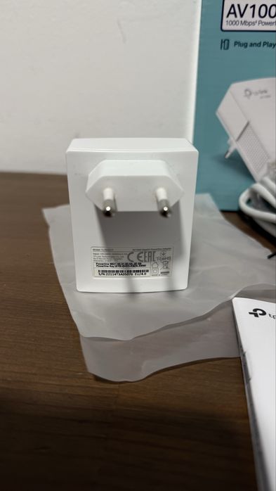 Powerline Tp-Link AV1000 Internet na casa toda