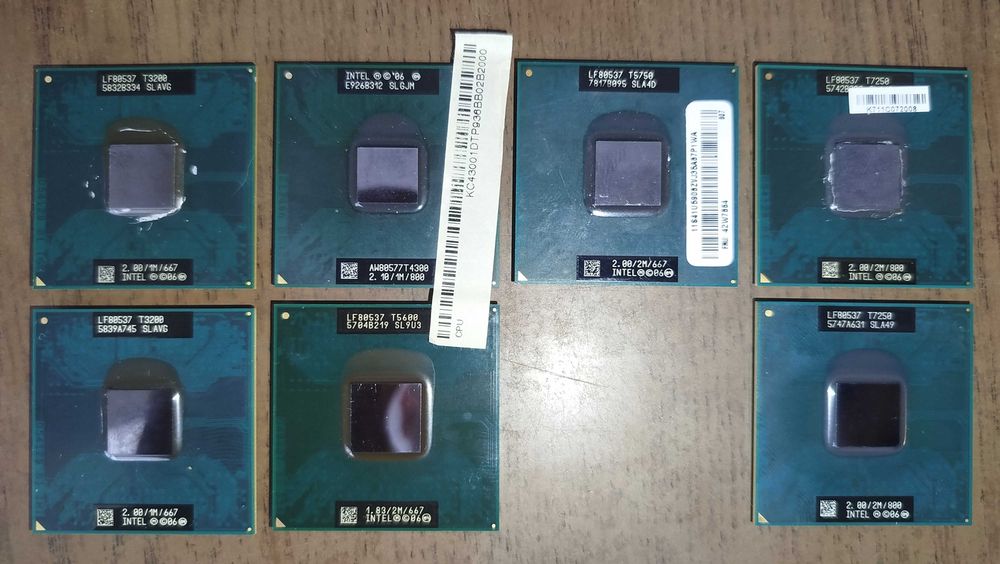 Процессор Intel Pentium Dual-Core/Core 2 Duo/T3200/T4300/T5600/T5770/T7250